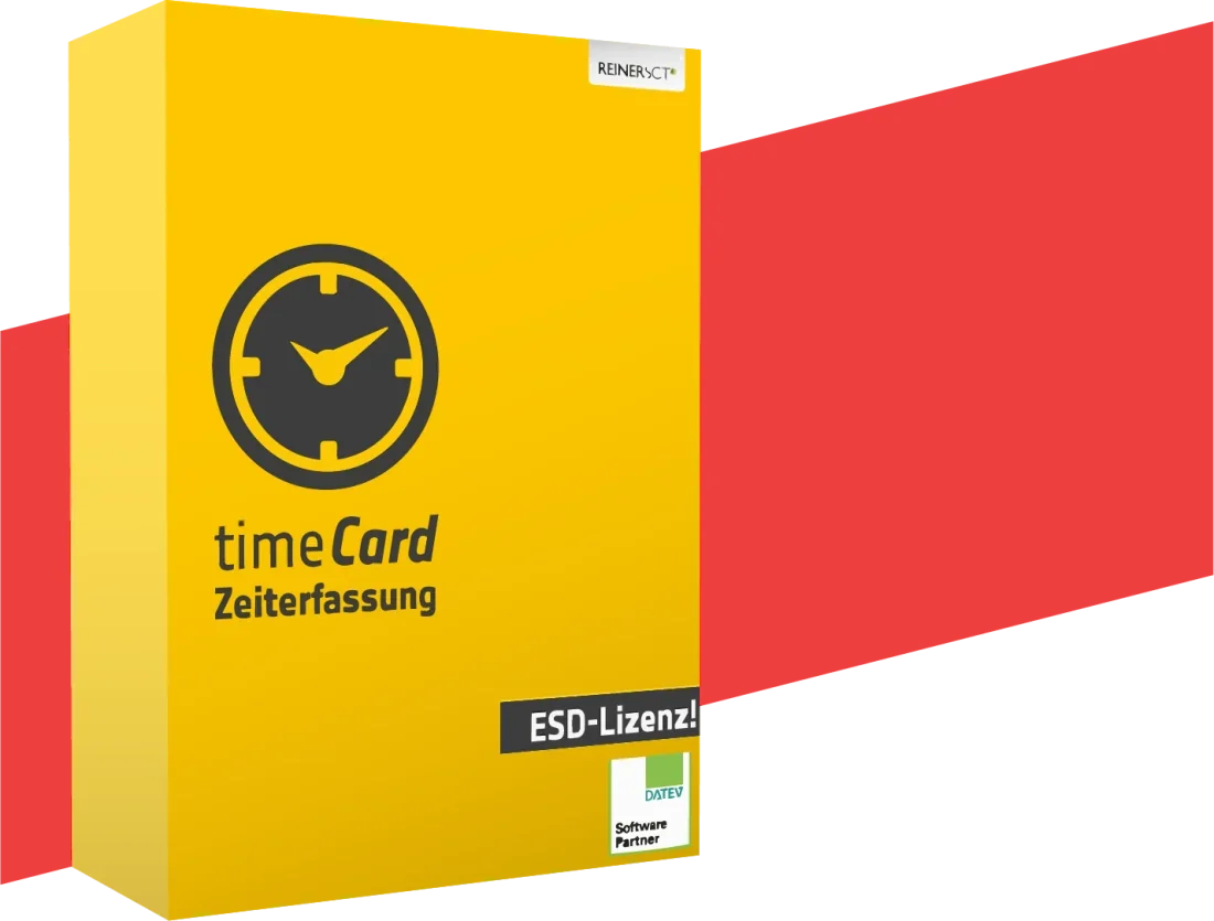 timeCard von Reiner SCT – Zeiterfassungssoftware